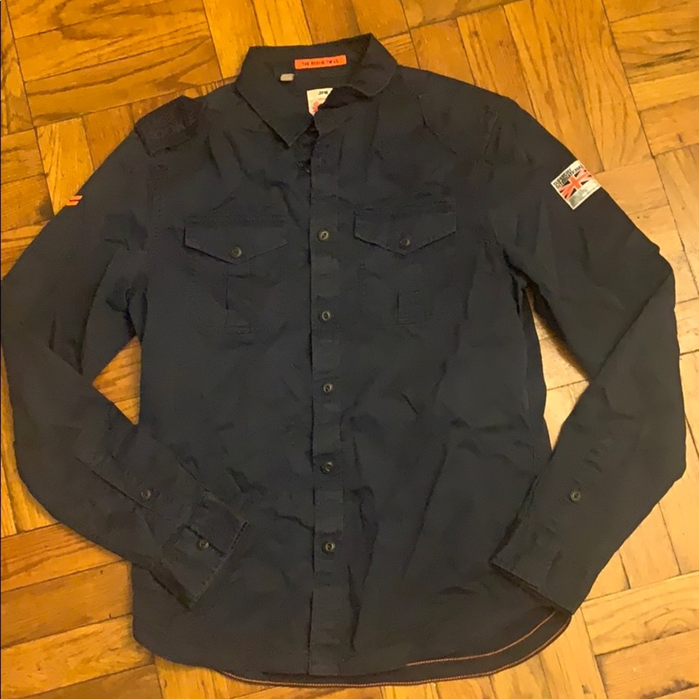 Superdry Military style button up